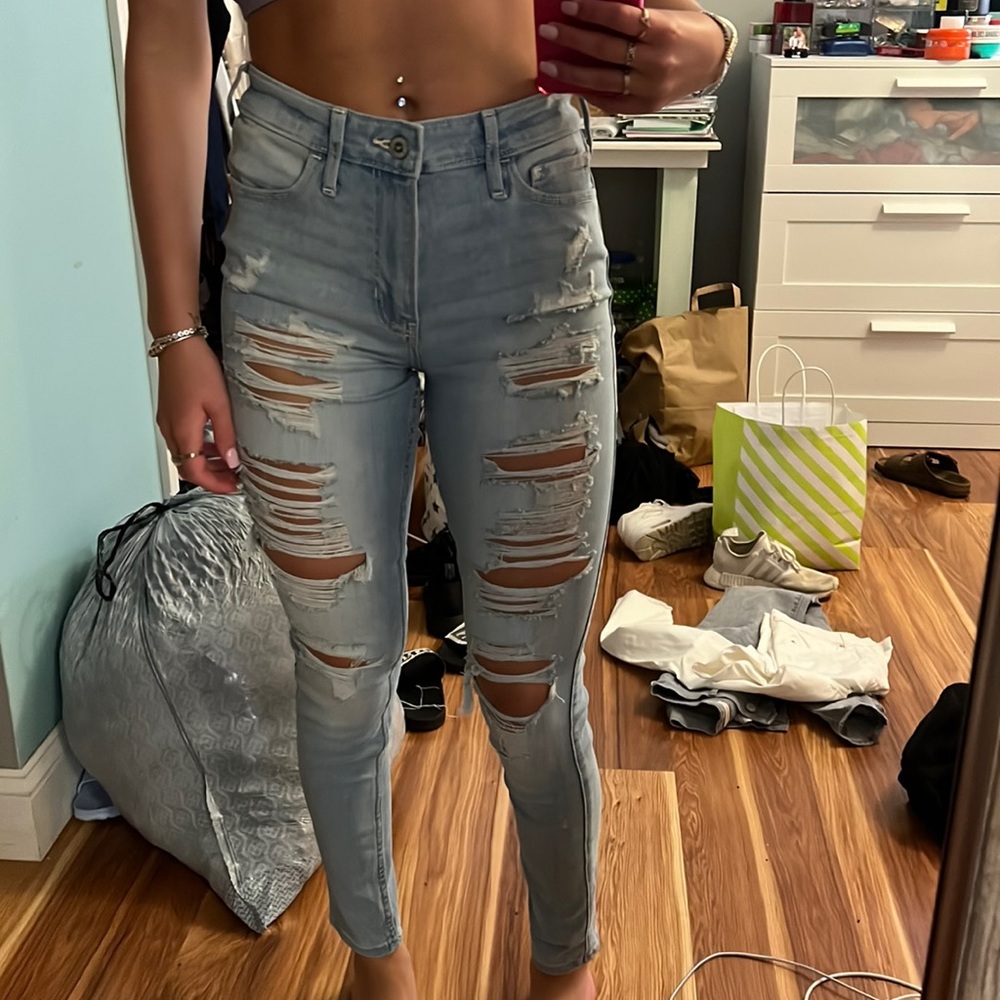 Hollister Ripped Jeans